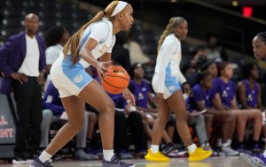 Daughter calls father on court after she wins HBCU Championship