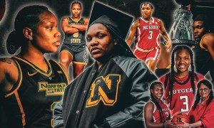 ‘Everything is flowing’: Diamond Johnson finds peace at HBCU