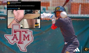 HBCU baseball champs tattoo team slogan before NCAA Tourney