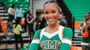 FAMU cheerleader Nailah Clarington reacts to viral internet fame